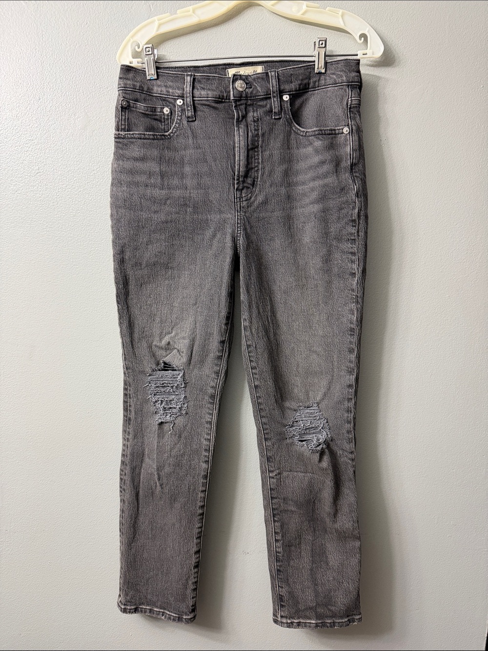 Madewell the perfect vintage Jean Charcoal Gray 28